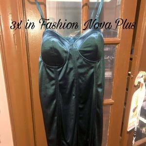 +size (3x) Dark Turquoise Dress